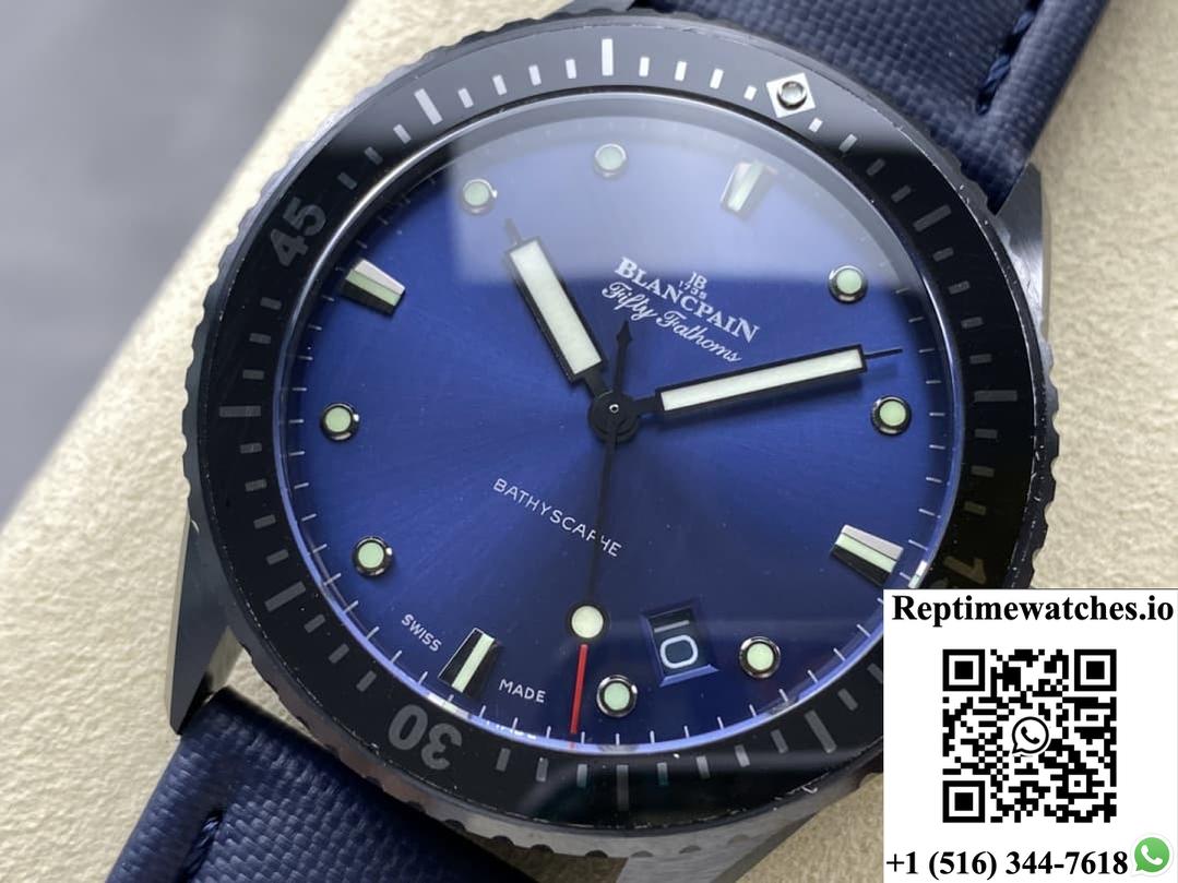 Blancpain Fifty Fathoms 5000A-0140-O52A Gf Factory Date Display-Rep Time Watches