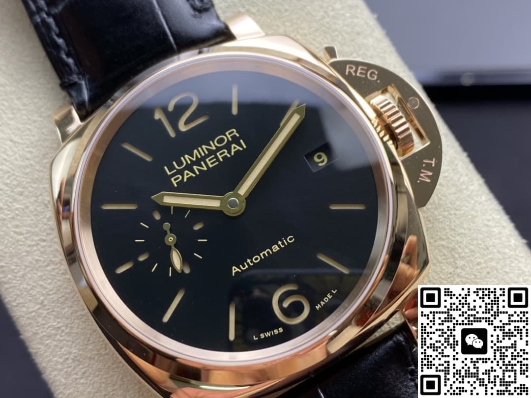 Panerai Lumino Dur PAM00908 VS Factory Alligator Leather Strap