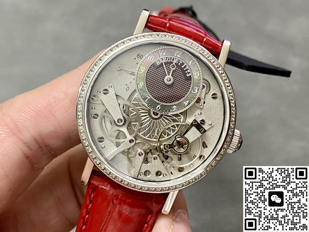 Breguet Heritage 7038BB-1T-9V6-D00D ZF factory diamond bezel