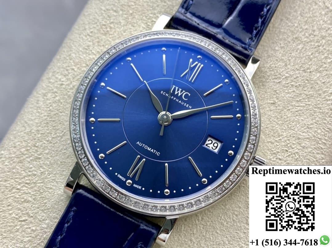 IWC Portofino IW458111 V7 factory diamond bezel