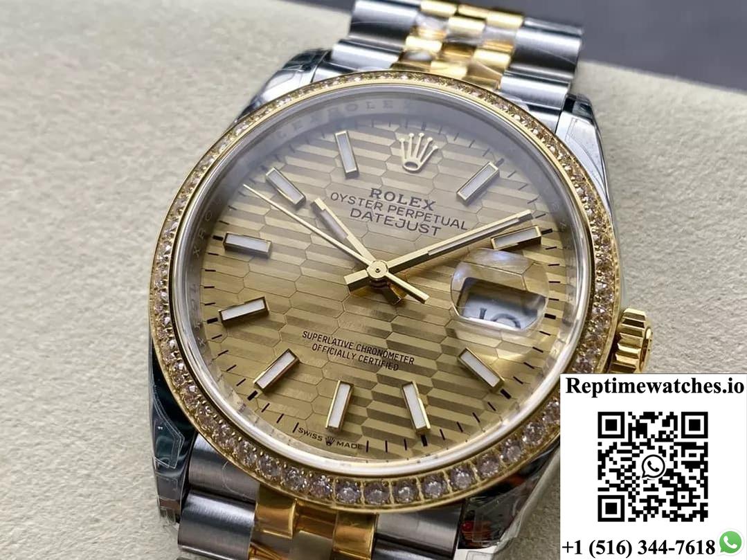 Rolex Datejust M126283rbr-0025 VS Factory Date Display