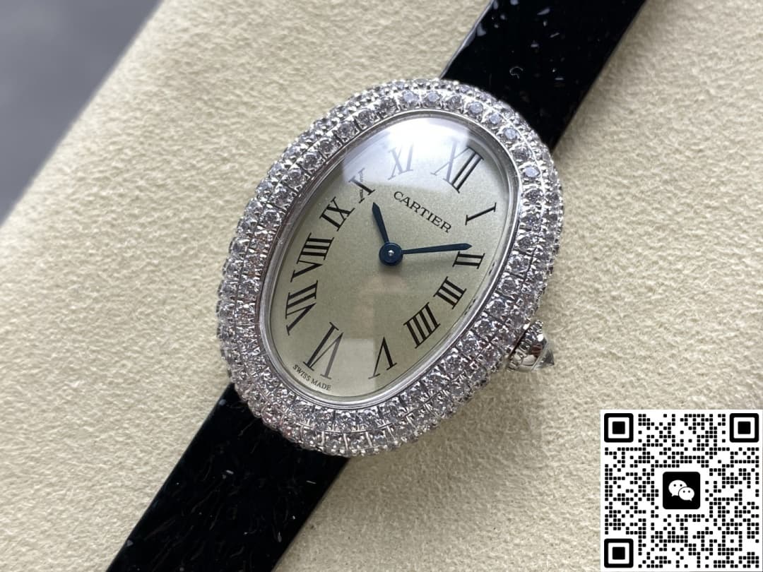 Cartier tub WJBA0036 DR factory diamond dial