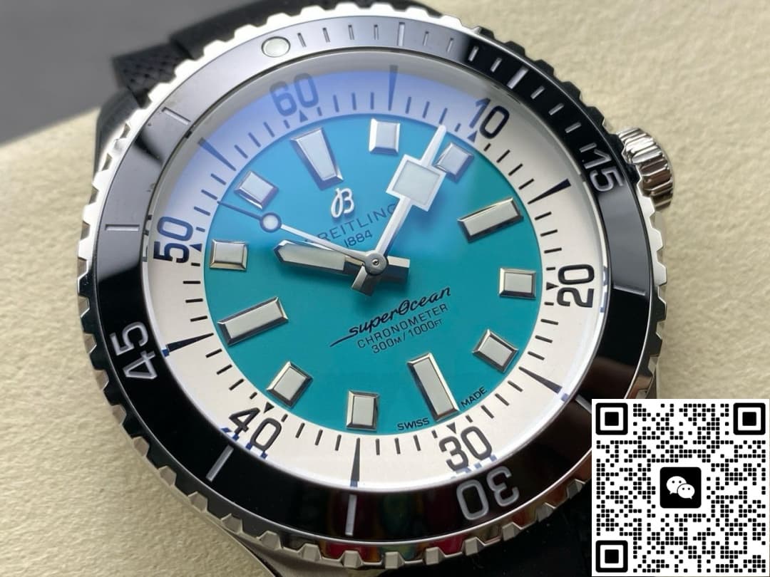 Breitling Superocean A17376211L2S1 TF Factory Light Blue Dial