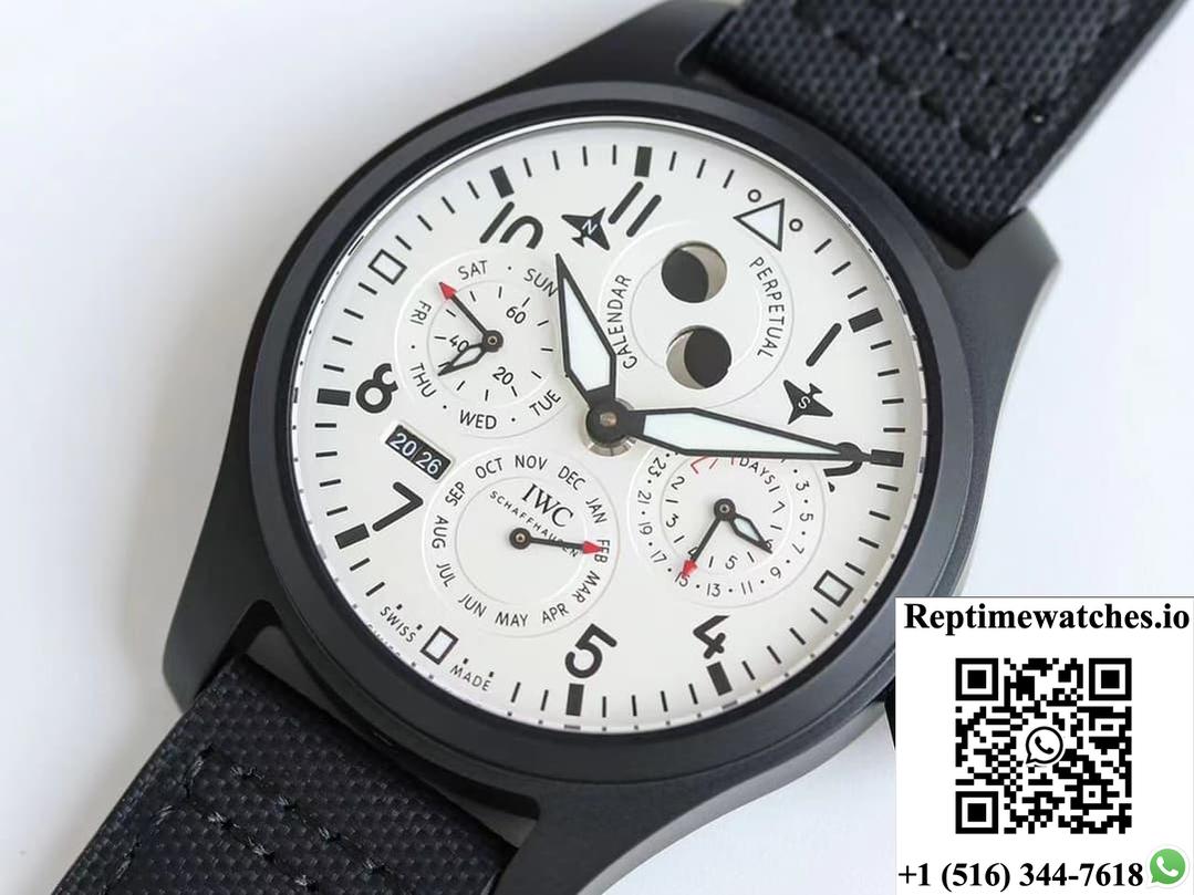 IWC Pilot IW502902 V9 Factory White Dial