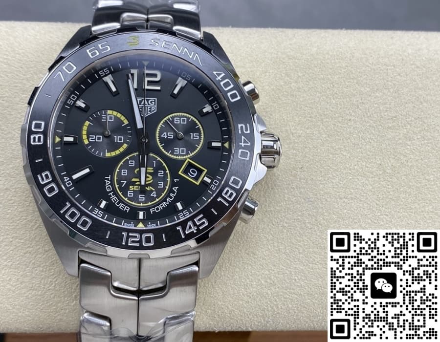 TAG Heuer F1 CAZ101AF.BA0637 luminous hour markers