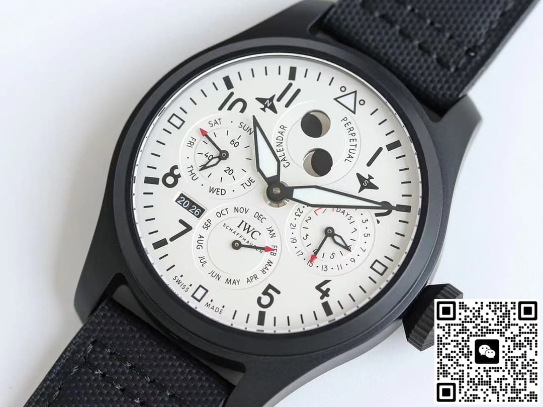 IWC Pilot IW502902 V9 Factory White Dial