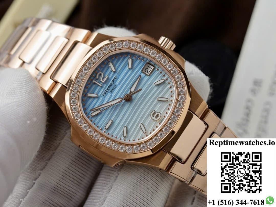Patek Philippe Nautilus 7010R GR Factory Date Display