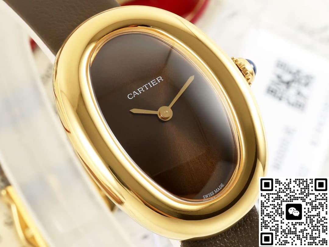 Cartier tub WGBA0031 AF factory brown dial