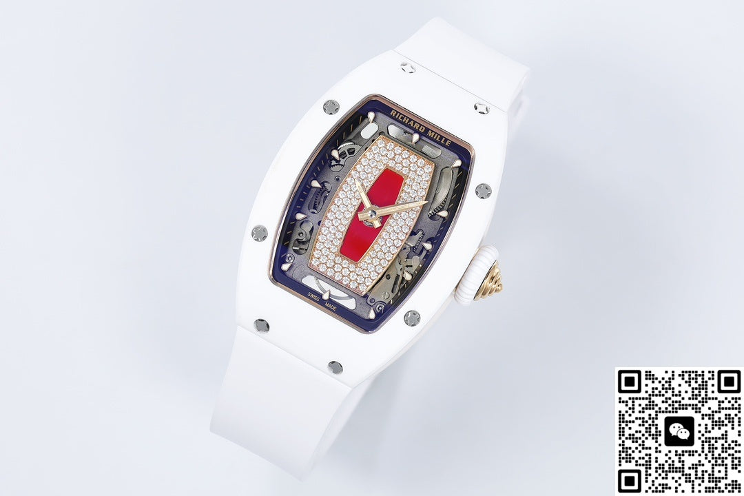 Richard Mille Ladies RM07-01 ZF Factory White Ceramics