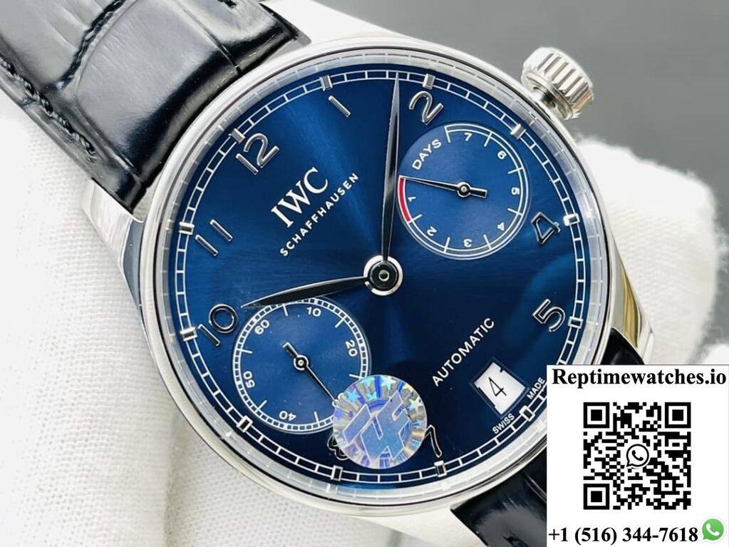 IWC PORTUGUESE IW500710 ZF FACTORY V5 DATE DISPLAY