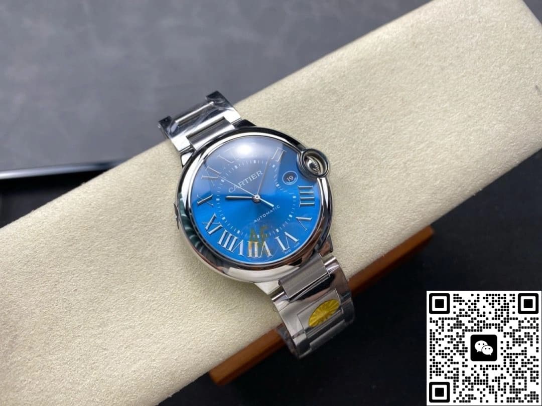Cartier Blue Balloon WSBB0061 AF Factory Date Display