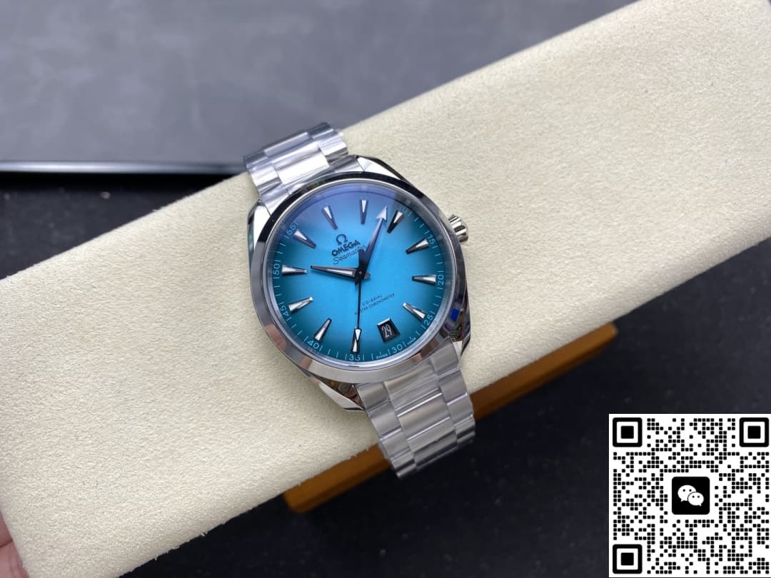 Omega Seamaster 220.10.41.21.03.006 VS Factory Turquoise