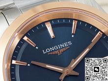 Longines Concas L3.320.5.92.6 AF factory rose gold bezel