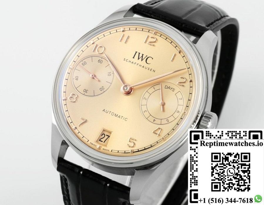 IWC Portuguese IW501705 APS factory transparent case back
