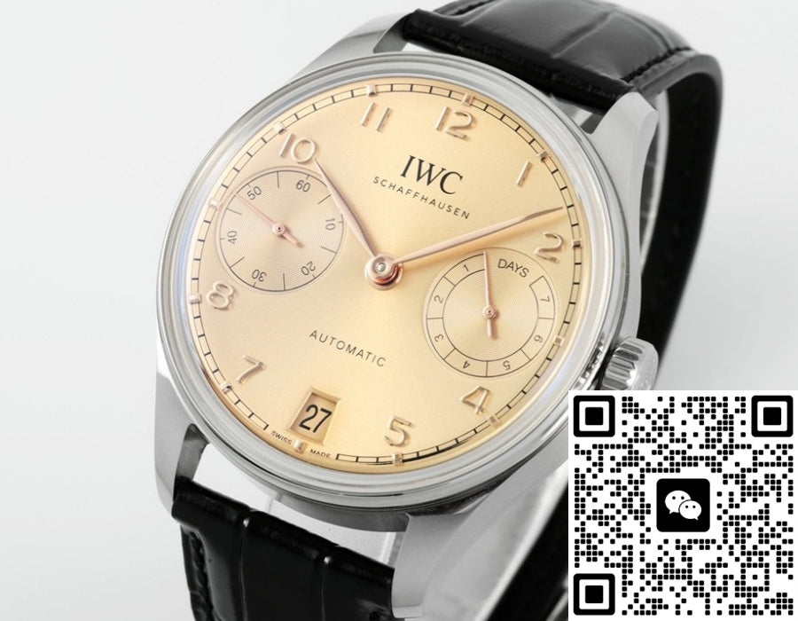 IWC Portuguese IW501705 APS factory transparent case back