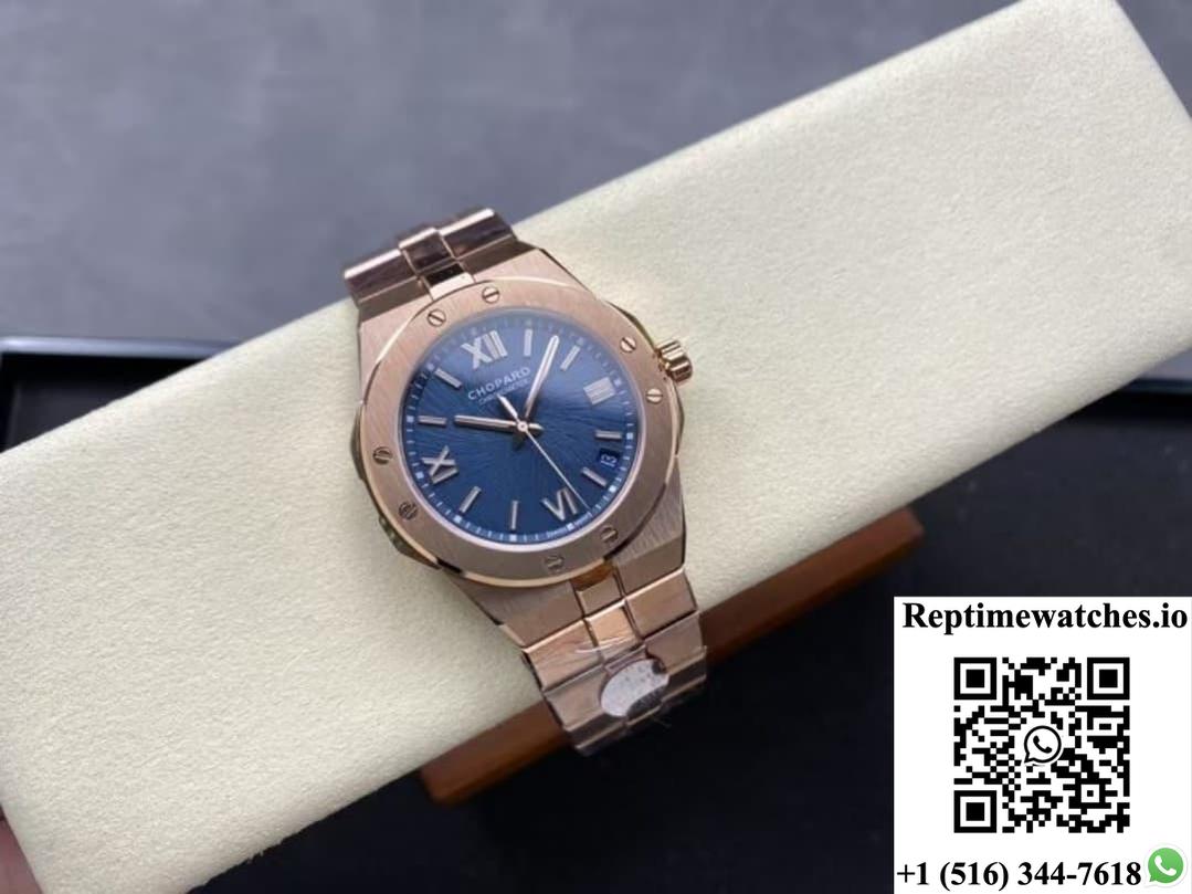 Chopard Snow Mountain Pride Wing 295363-5001 Gh Factory Rose Gold-Rep Time Watches