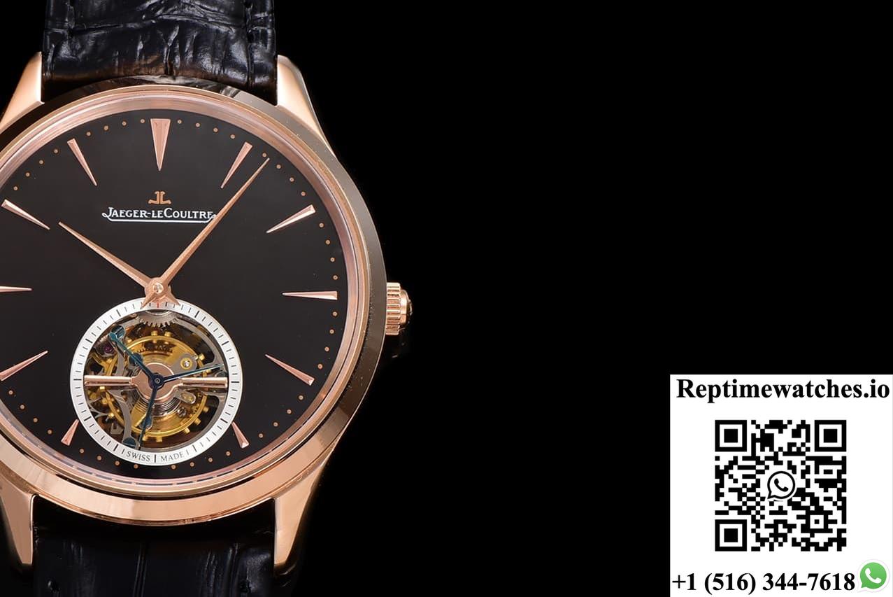 Jaeger-LeCoultre Master Q1682412 RMS Factory Tourbillon Alligator Leather Strap