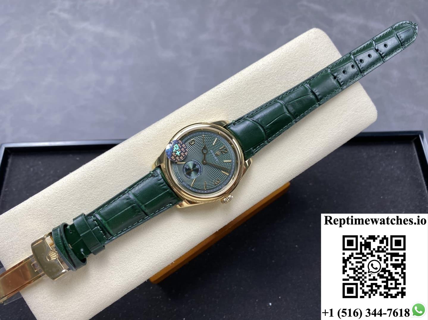 Rolex Perpetual 1908 m52508-0003 R+ factory green dial