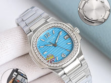 Patek Philippe Nautilus 7010-1G-013 GR Factory Diamond Bezel