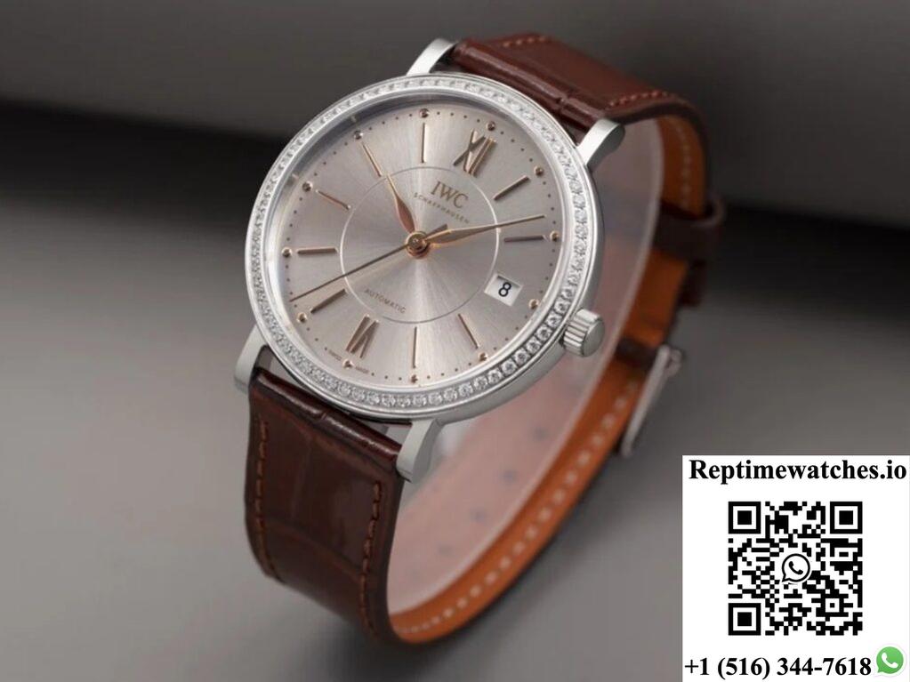 IWC PORTOFINO IW458103 V7 FACTORY STAINLESS STEEL CASE