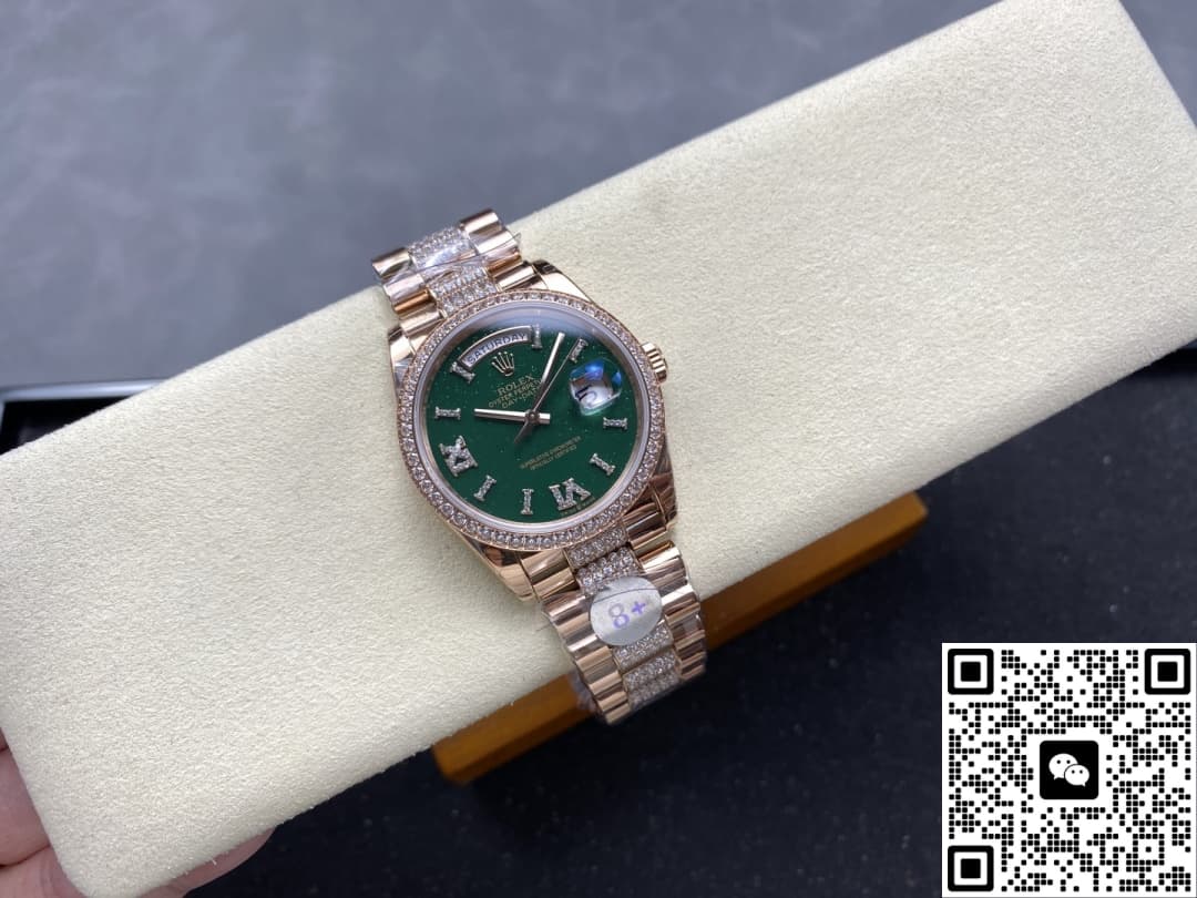 Rolex Day-Date M128345rbr-0069 8+ Factory Diamond Dial