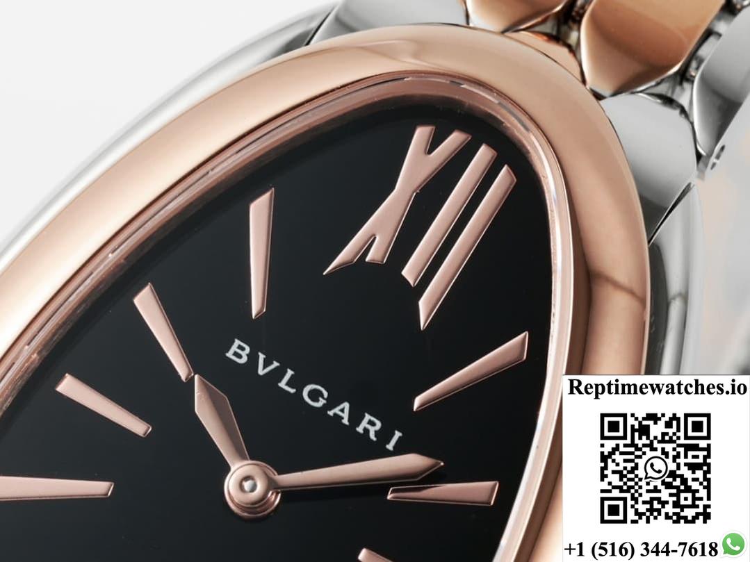 Bvlgari SERPENTI 103799 BV factory two-tone watch strap
