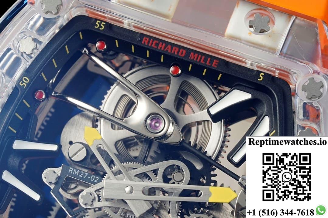 Richard Miller RM27-02 RM Factory Tourbillon Orange Strap