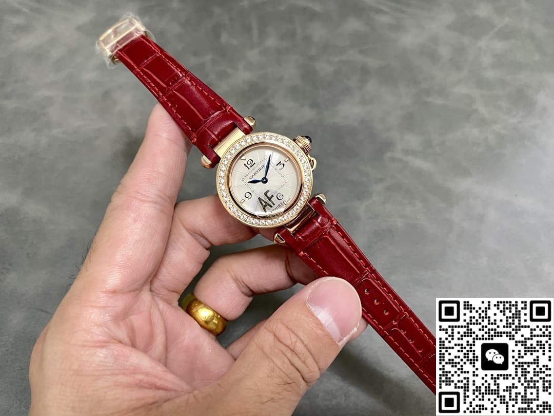 Cartier Pasha WJPA0018 AF Factory White Dial