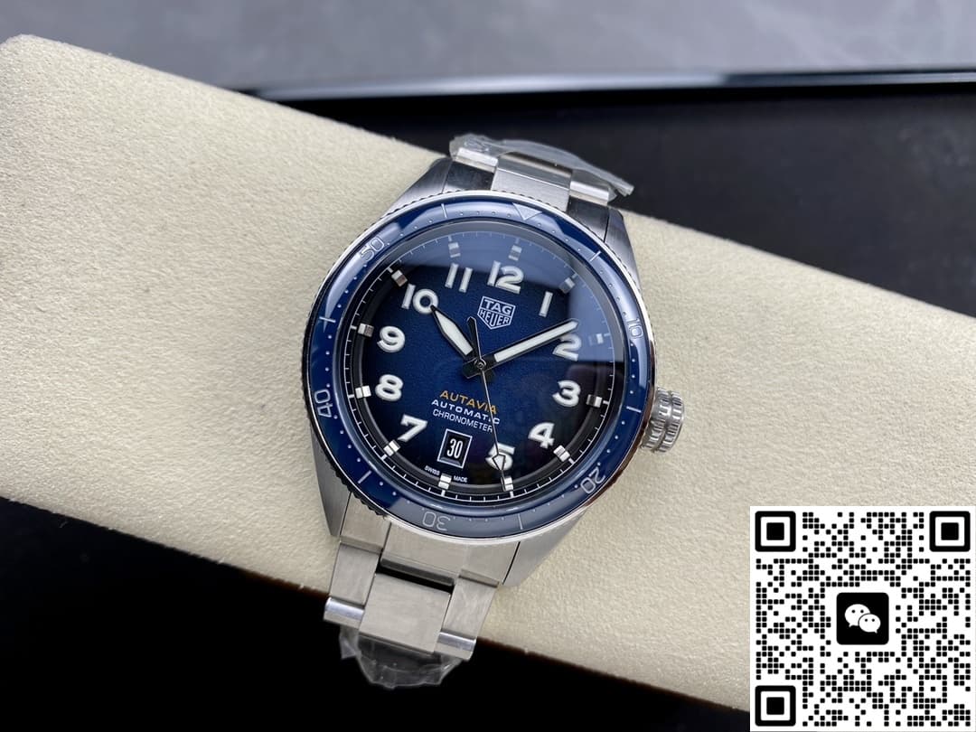 TAG Heuer AUTAVIA WBE5116.EB0173 blue dial