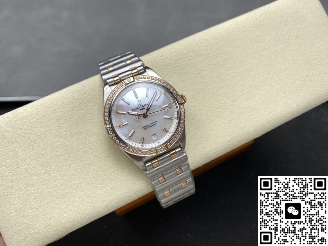 Breitling Chronomat U10380591A2U1 BLS factory diamond bezel