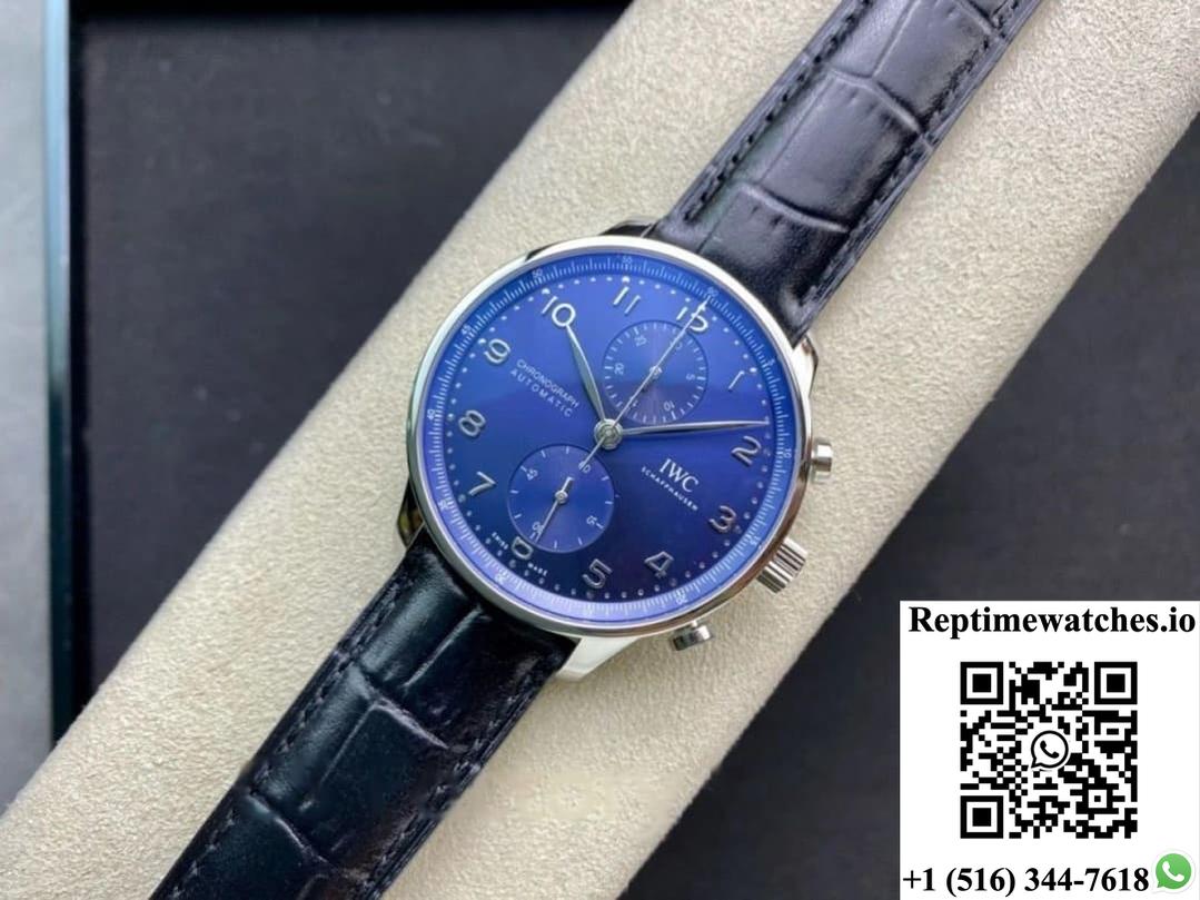 IWC Portugal IW371491 ZF factory chronograph function