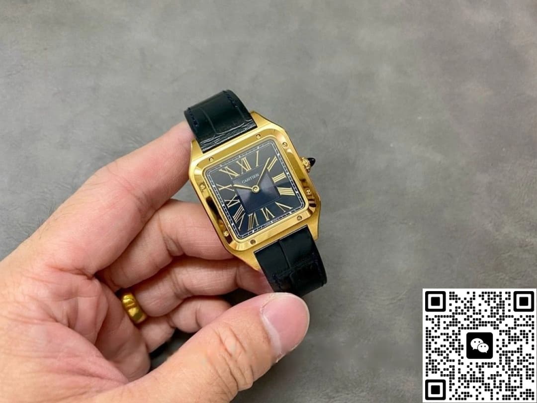 Cartier Santos WGSA0077 F1 factory gold color case