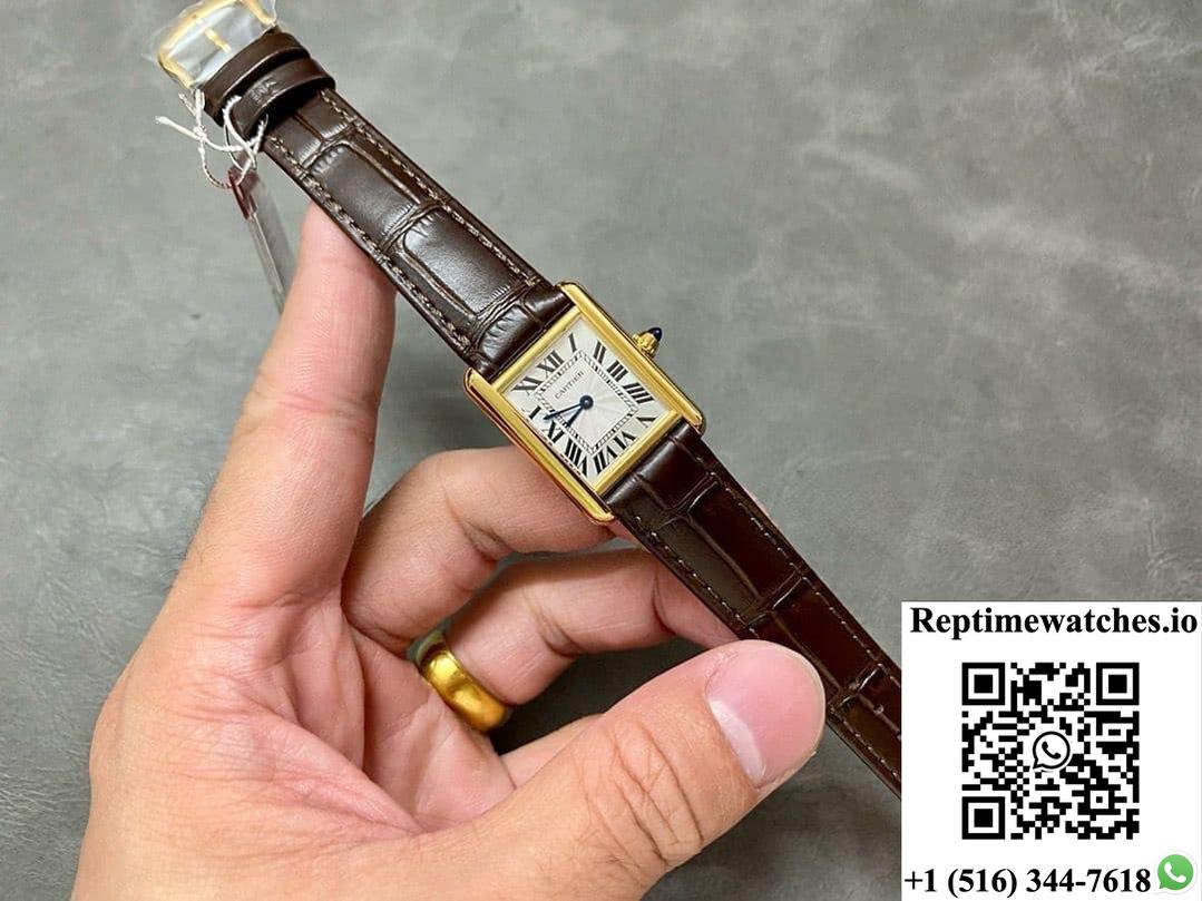 Cartier Tank W1529856 F1 Factory White Dial