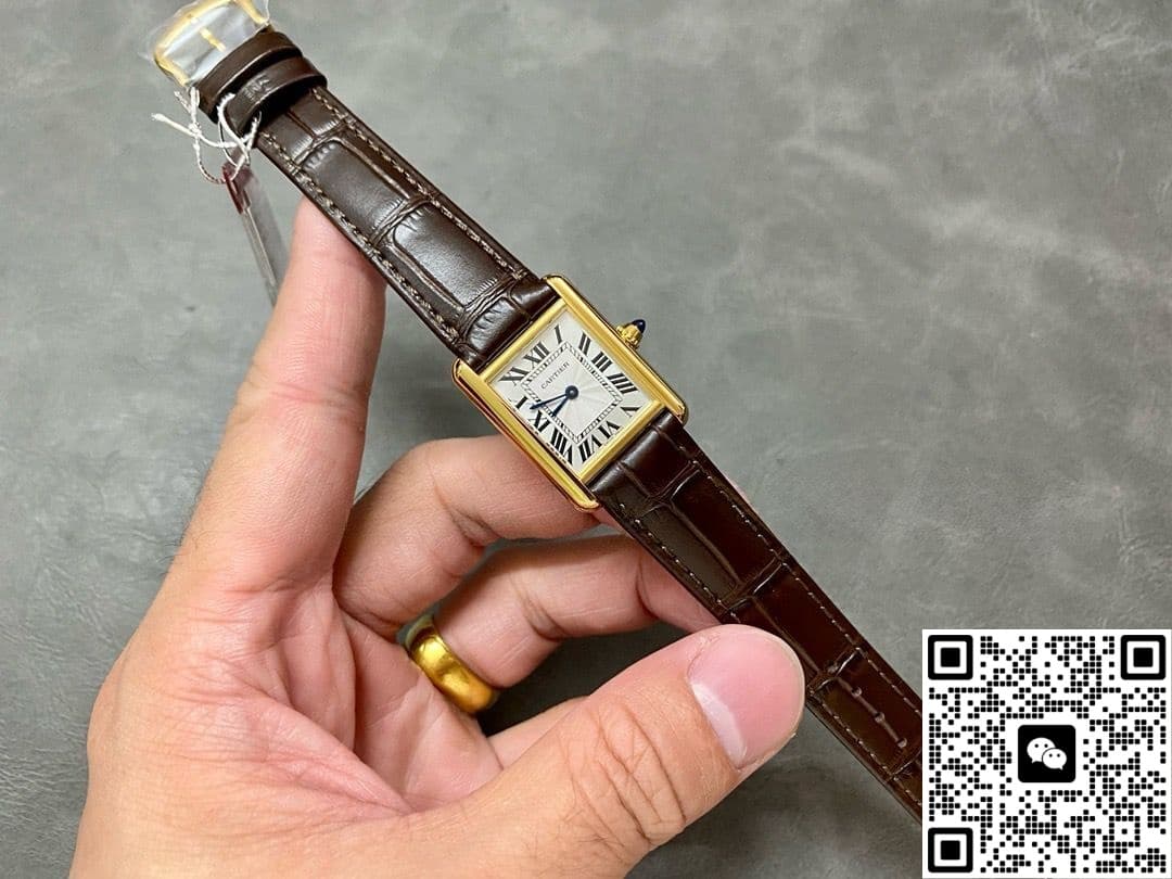 Cartier Tank W1529856 F1 Factory White Dial