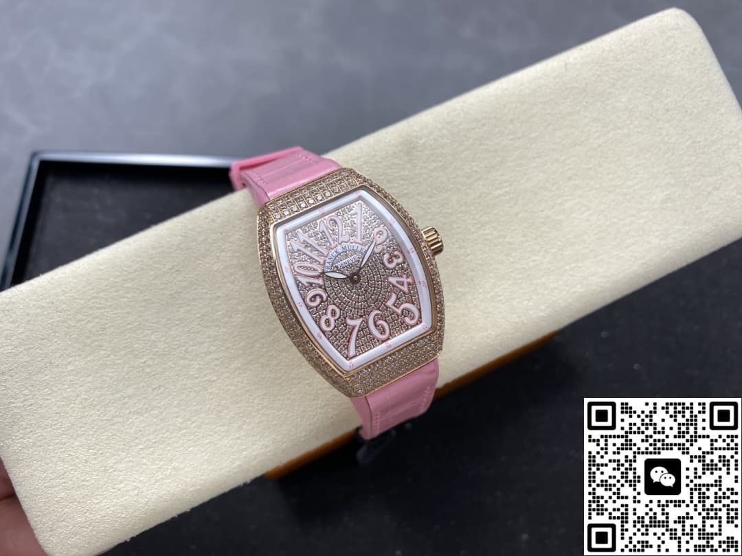 Franck Muller LADIES’COLLECTION V 32 SC AT FO D CD ABF factory diamond dial