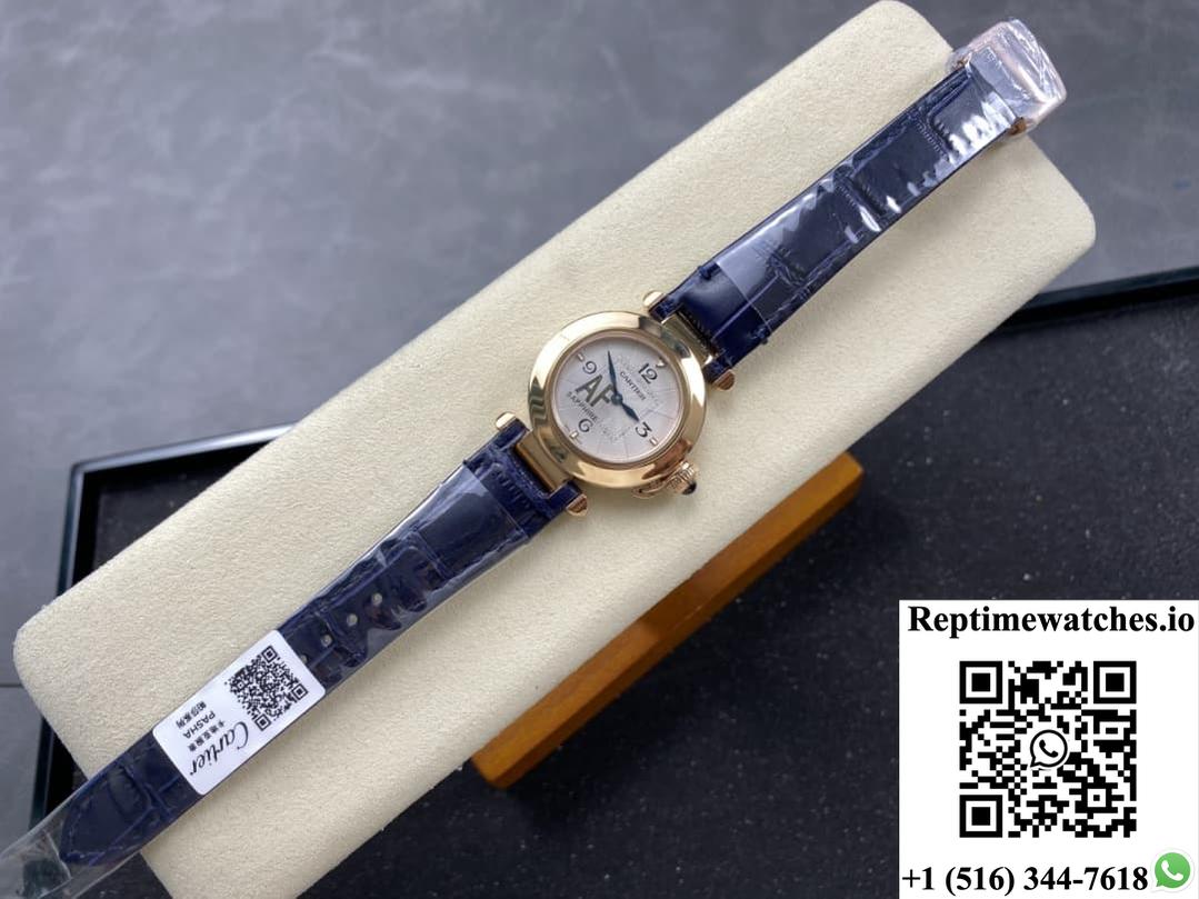 Cartier Pasha WGPA0027 AF Factory Silver-white Dial