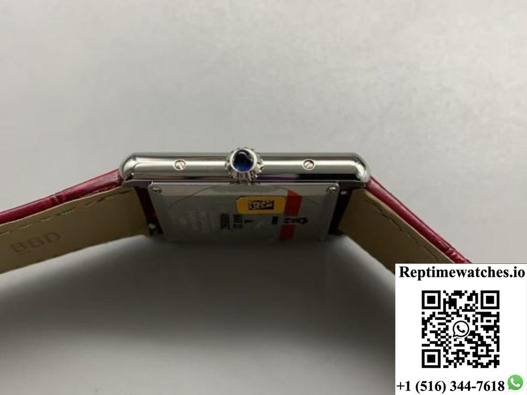 Cartier Tank WSTA0054 F1 Factory Square Dial