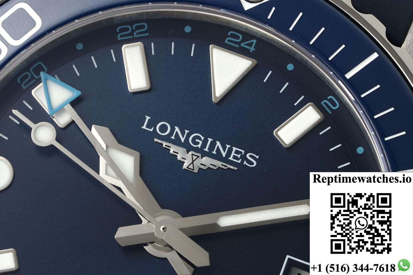 Longines Concas L3.790.4.96.9 AF Factory Dual Time Zone