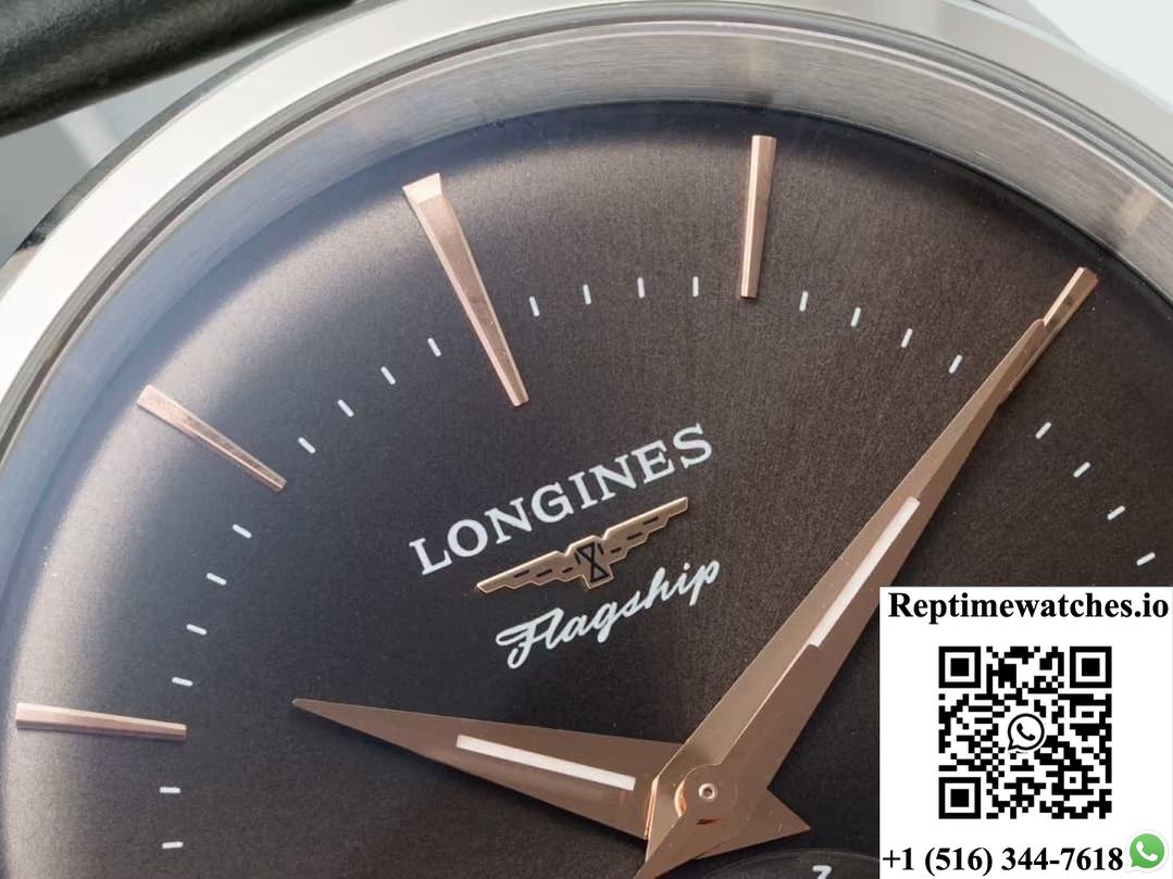 Longines Flagship L4.815.4.62.2 AF factory stainless steel case
