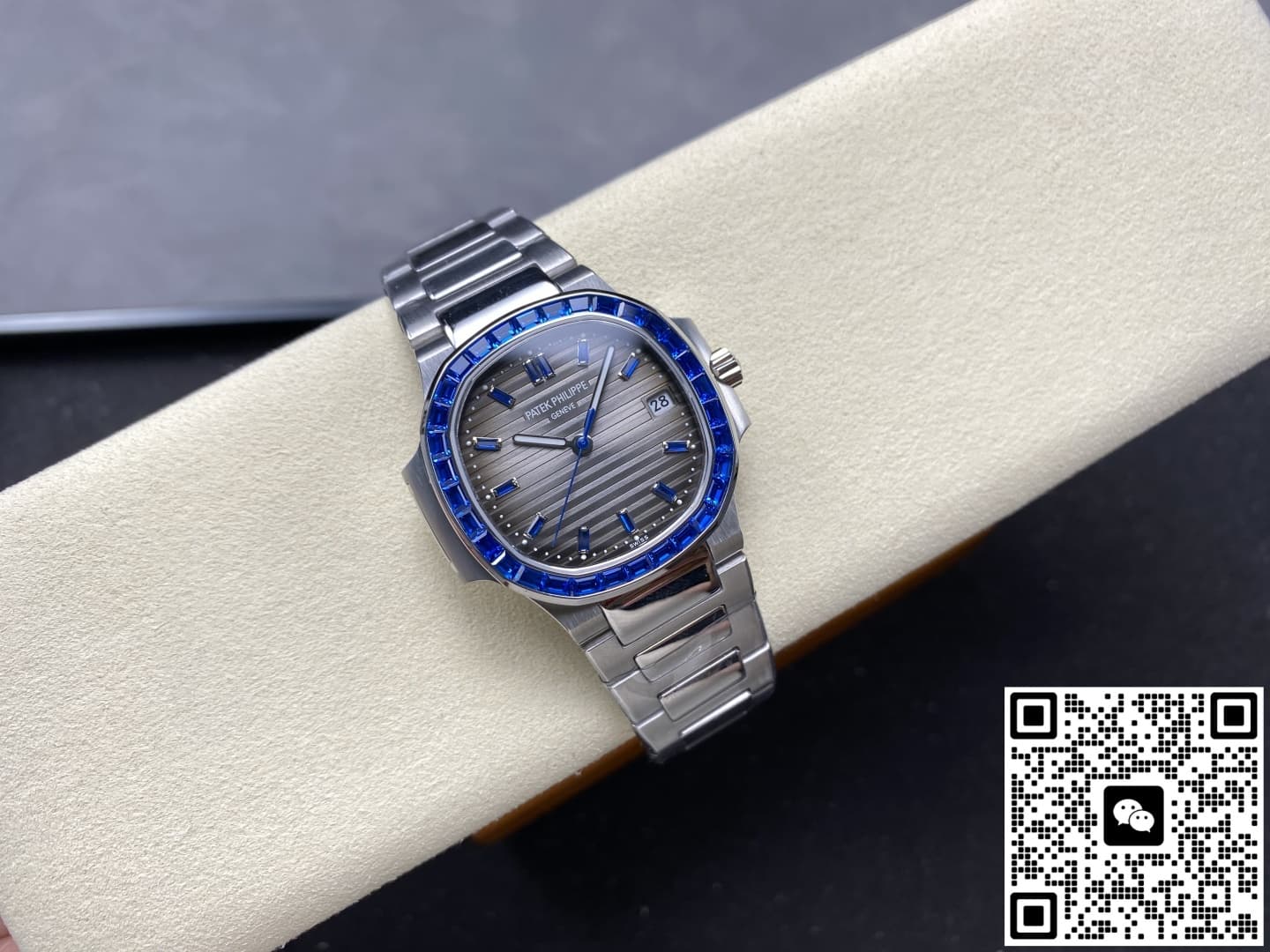 Patek Philippe Nautilus 5711 GR Factory Stainless Steel Strap