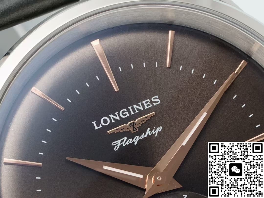 Longines Flagship L4.815.4.62.2 AF factory stainless steel case