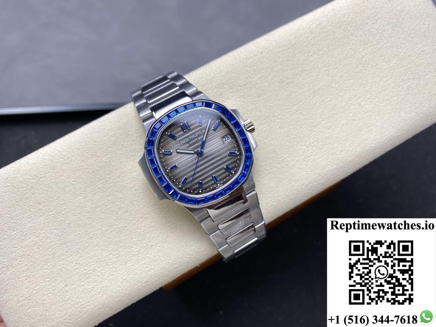 Patek Philippe Nautilus 5711 GR Factory Stainless Steel Strap