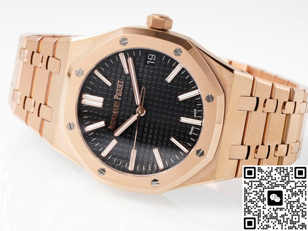 AP Royal Oak 15510OR.OO.1320OR.04 APS Factory Black Dial