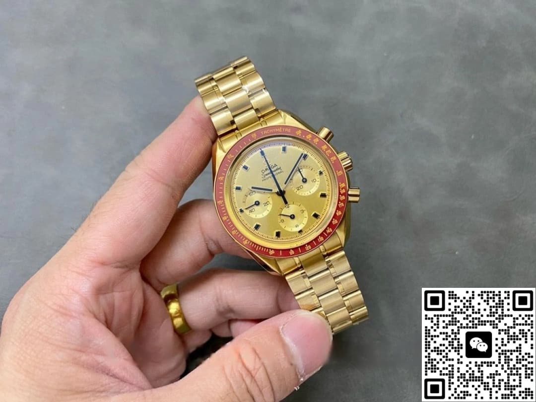 Omega Speedmaster 310.60.42.50.99.001 OM factory gold strap