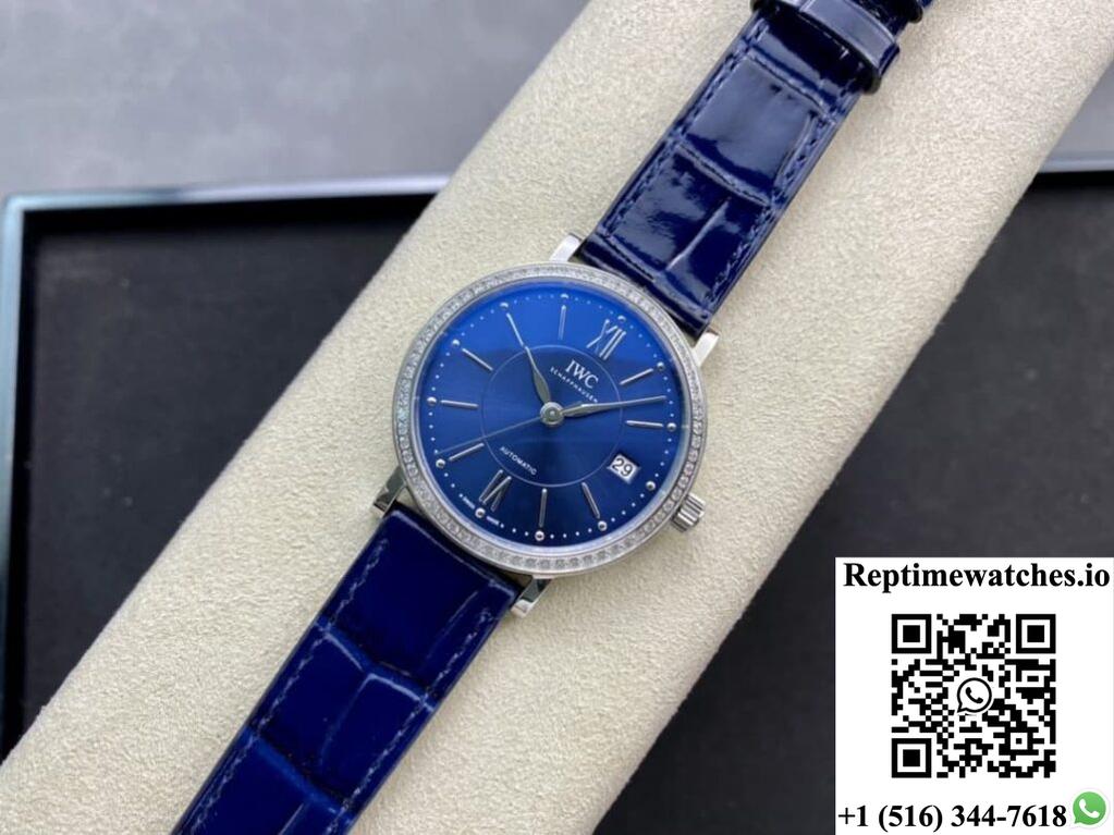IWC PORTOFINO IW458111 V7 FACTORY DIAMOND BEZEL