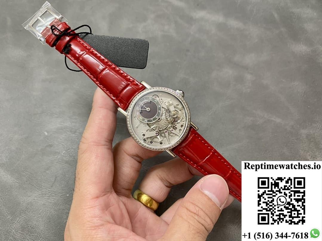 Breguet Heritage 7038Bb-1T-9V6-D00D Zf Factory Diamond Bezel-Rep Time Watches