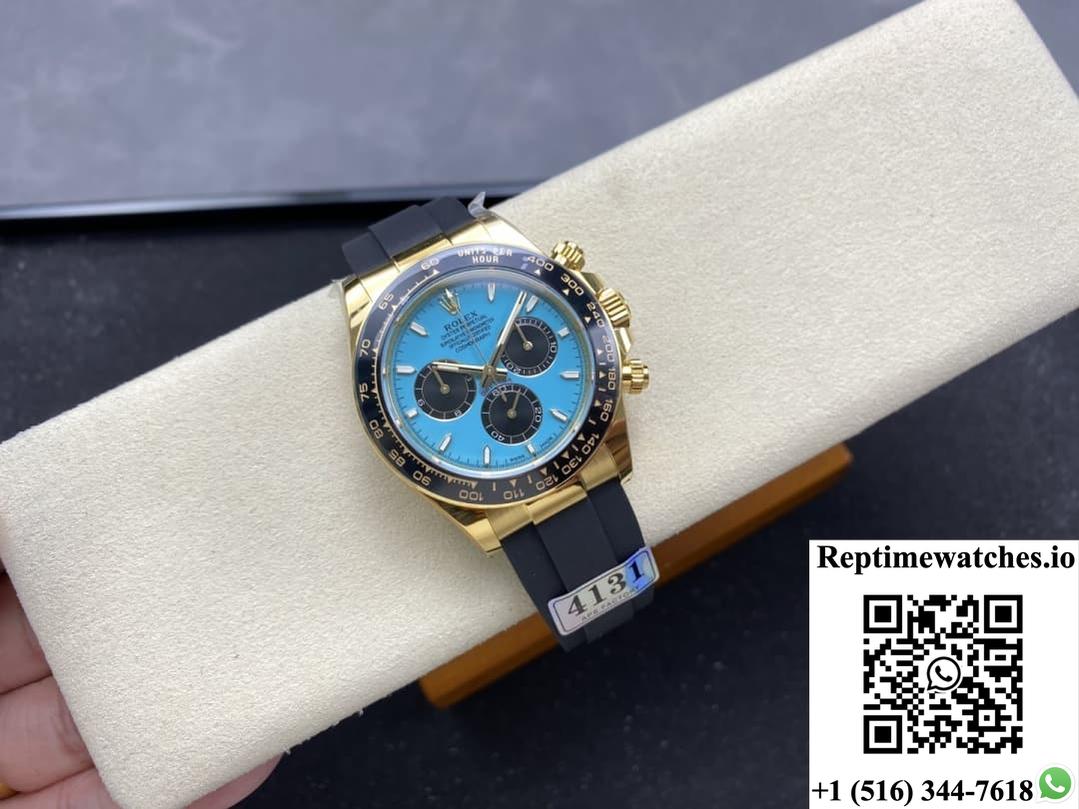 Rolex Daytona M126518LN-0014 APS factory rubber strap