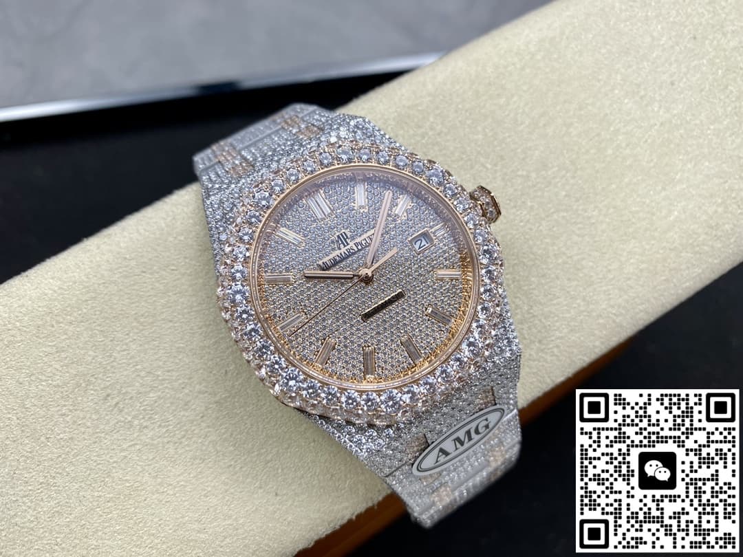 Audemars Piguet Royal Oak 15400OR.021 AMG Factory Date Display