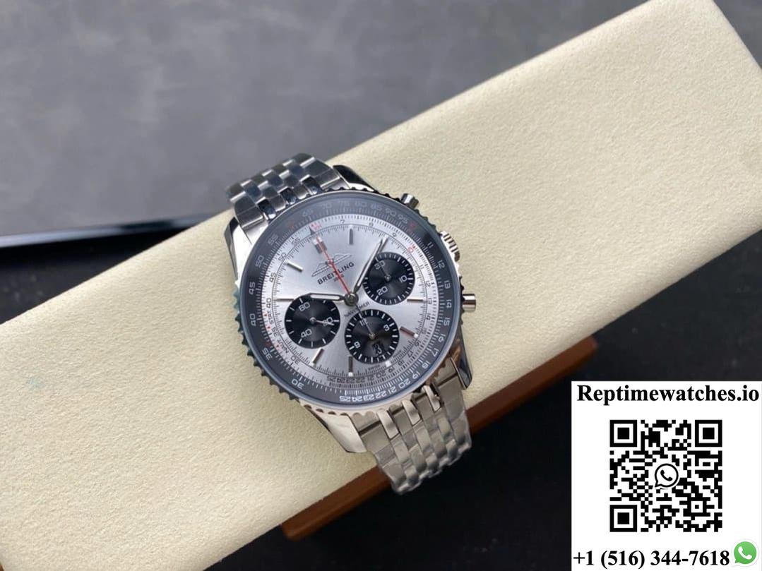 Breitling Navitimer 1 AB0138241G1A1 BLS Factory Date display