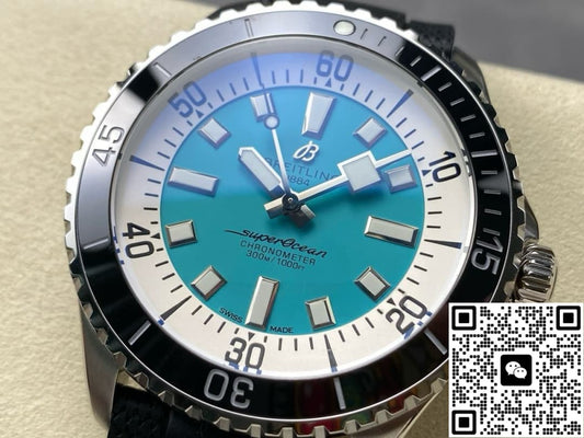 Breitling Superocean A17376211L2S1 TF Factory Light Blue Dial